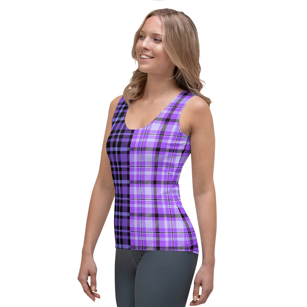 Thumbnail: Nuclear Plaid Tank Top