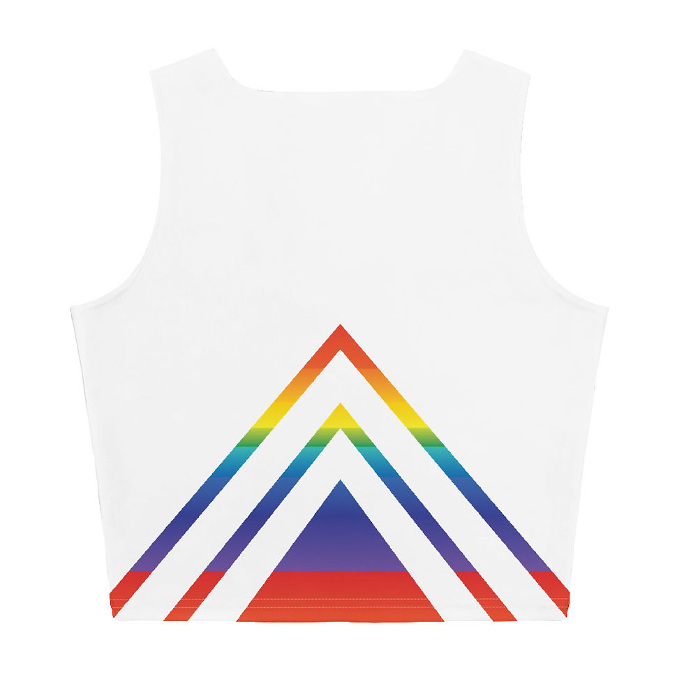 Thumbnail: Rainbow Diamond Crop Tank