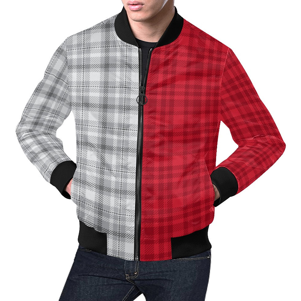 Thumbnail: Ash Berry Light Bomber Jacket