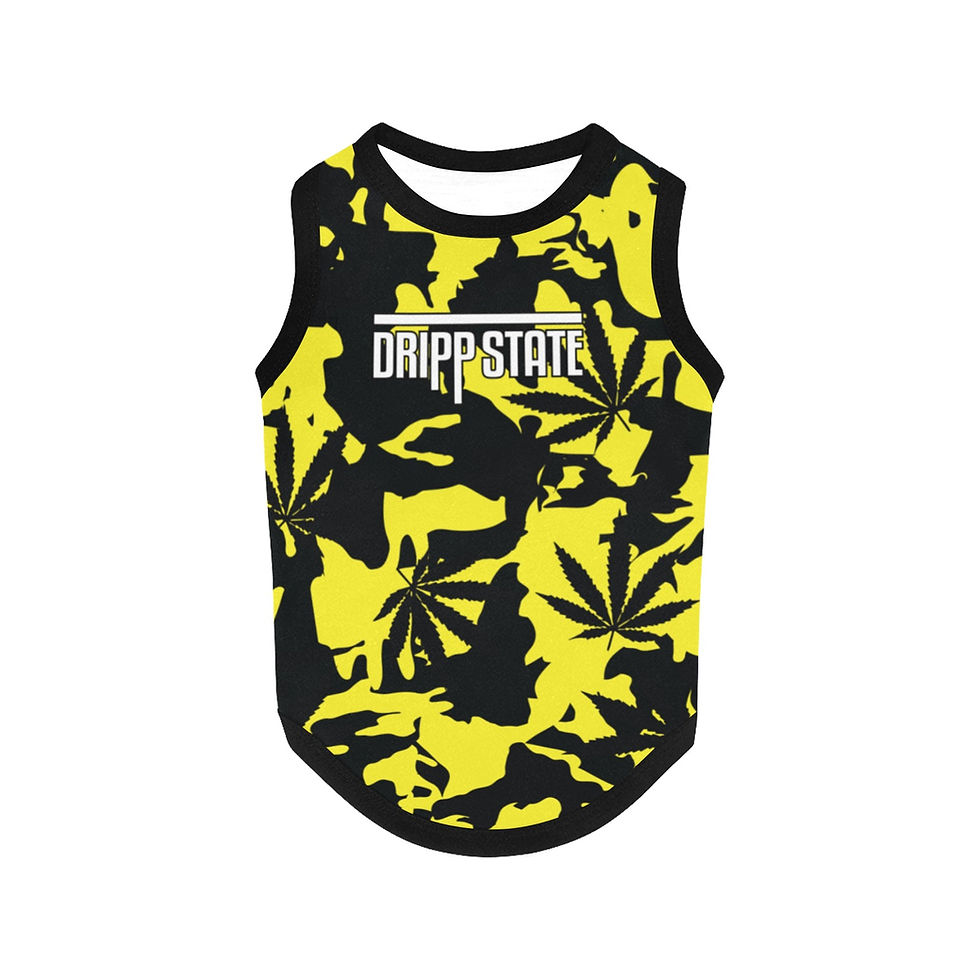 Thumbnail: Yellow Weed Leaf Doggo Tank