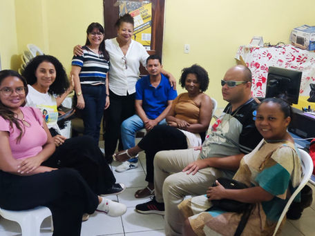 Meeting defines next steps for the implementation of the Selective Collection Station in Residencial Magno Cruz I and II