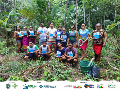 Oficinas do SAFISP fortalecem colheita do açaí e mandioca em comunidades da Resex Terra Grande Pracuúba