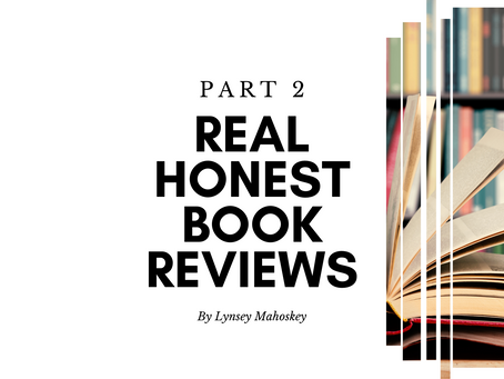 Real Honest Book Reviews, Part 2