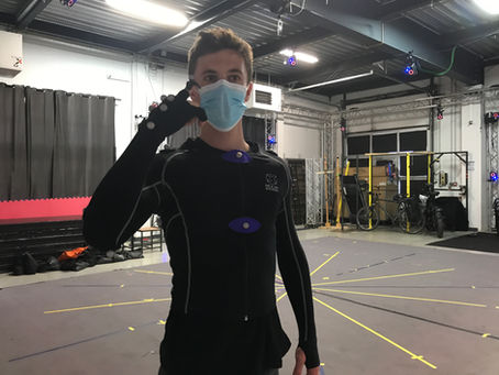 First day on a motion-capture set