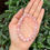 Thumbnail: Rose Quartz Stone Bracelet for Love attraction
