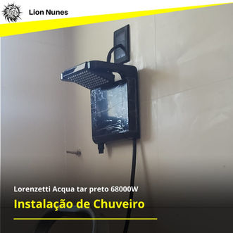 Eletricista instalando chuveiro em Araraquara