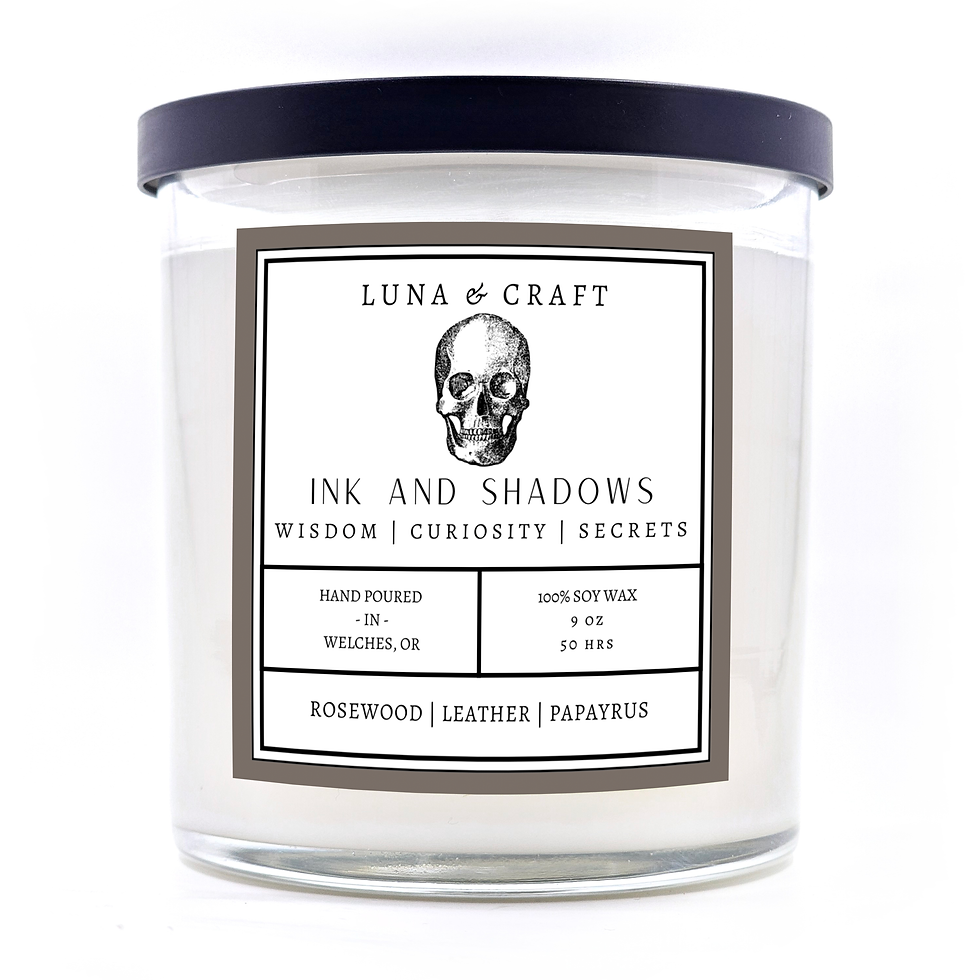 Ink and Shadows (Rosewood + Old Books)