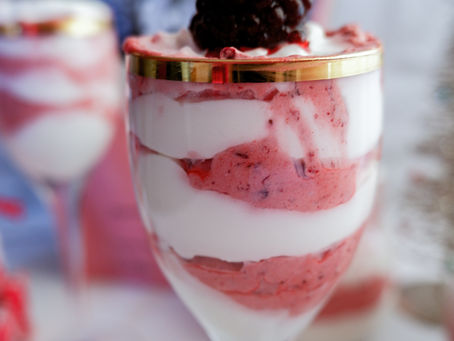 Mousse Mure din doua ingrediente