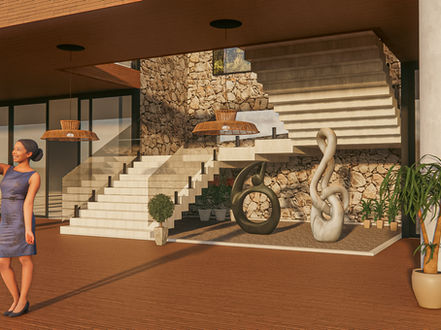 Restaurante principal Área resort, Serras Gerais Lazer e Turismo, Tocantins