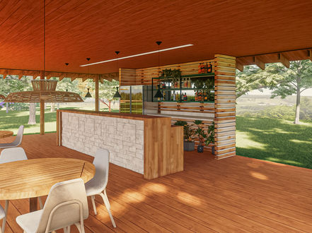 Deck bar, Serras Gerais Lazer e Turismo, Tocantins