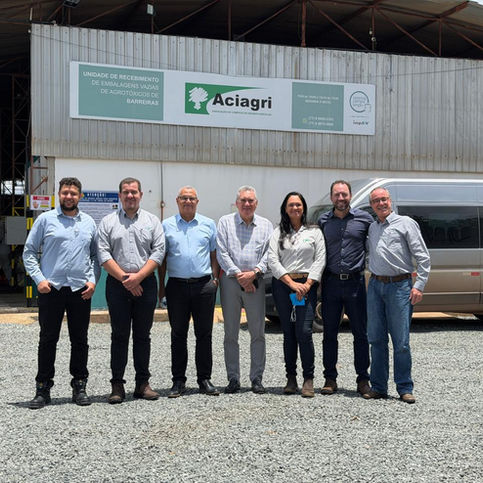 A ACIAGRI recebe no Oeste da Bahia a visita do Presidente do INPEV