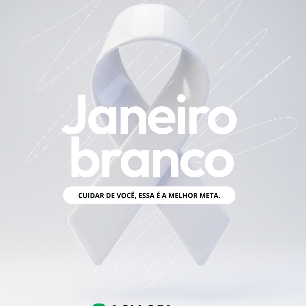 ACIAGRI promove bate-papo online sobre o Janeiro Branco e reforça a importância da saúde mental no trabalho