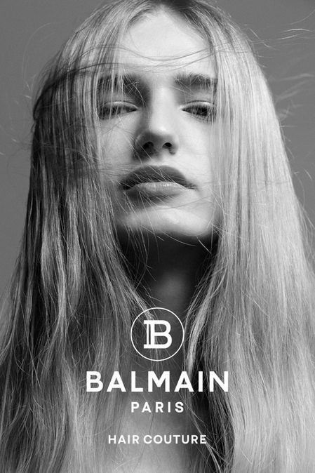 London based Luxury Fashion and Jewellery photographer Edwin S Freyer. Photographed Mia Brammer for Balmain Hair Couture Campaign