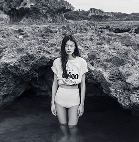 London Luxury Fashion and Jewellery Photographer Edwin S Freyer photographed Kinari Tamukai in Okinawa Japan for 5ELEVEN Magazine