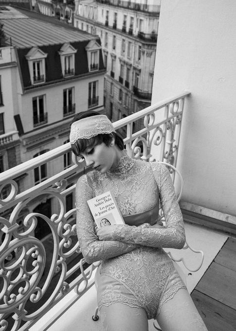 London Luxury Fashion and Jewellery Photographer Edwin S Freyer photographed Carol Levergger in Paris for 5ELEVEN Magazine The Cinema Issue