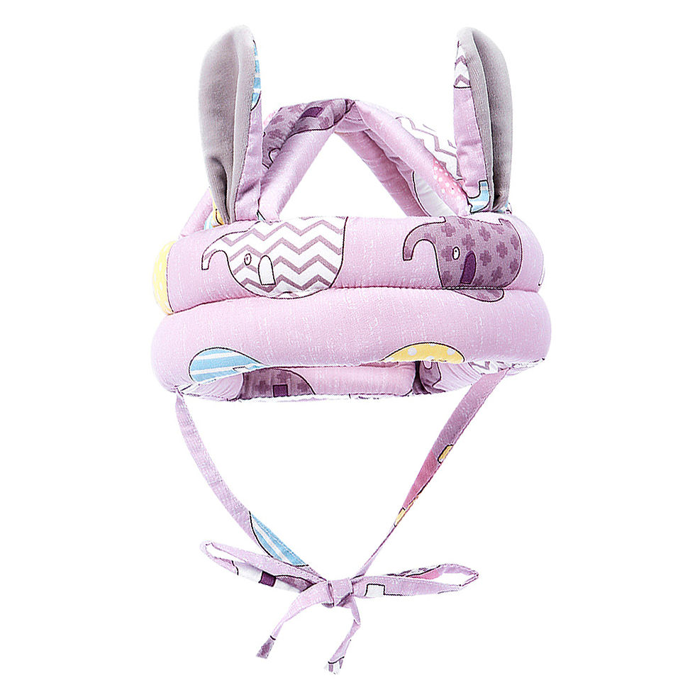 Thumbnail: Adjustable Infant Safety Helmet Protective Anti-shock Foam Hat