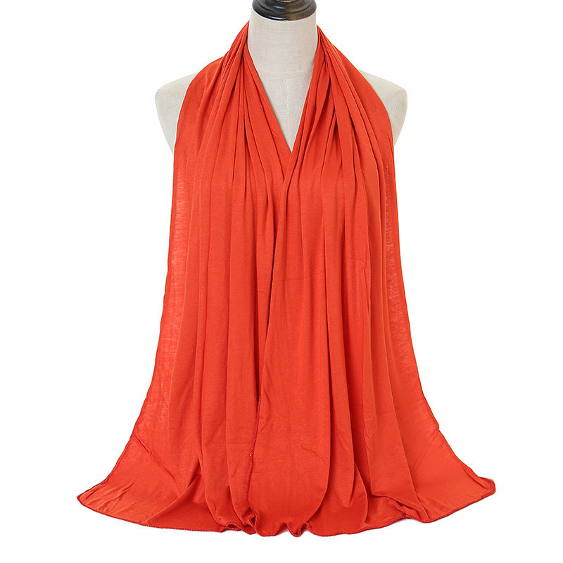 Thumbnail: Plain Color Long Shawl Scarves 