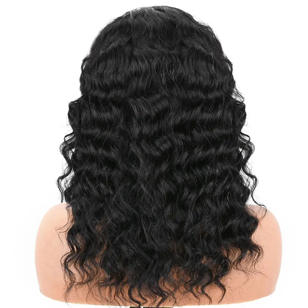Thumbnail: Glueless Wigs Human Hair Brazilian Short Curly Lace Frontal Wigs 