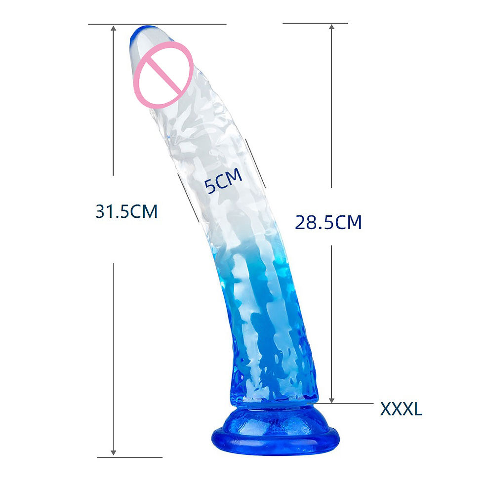 Thumbnail: 6 Sizes XXXL Realistic Adult Toys With Suction Cup