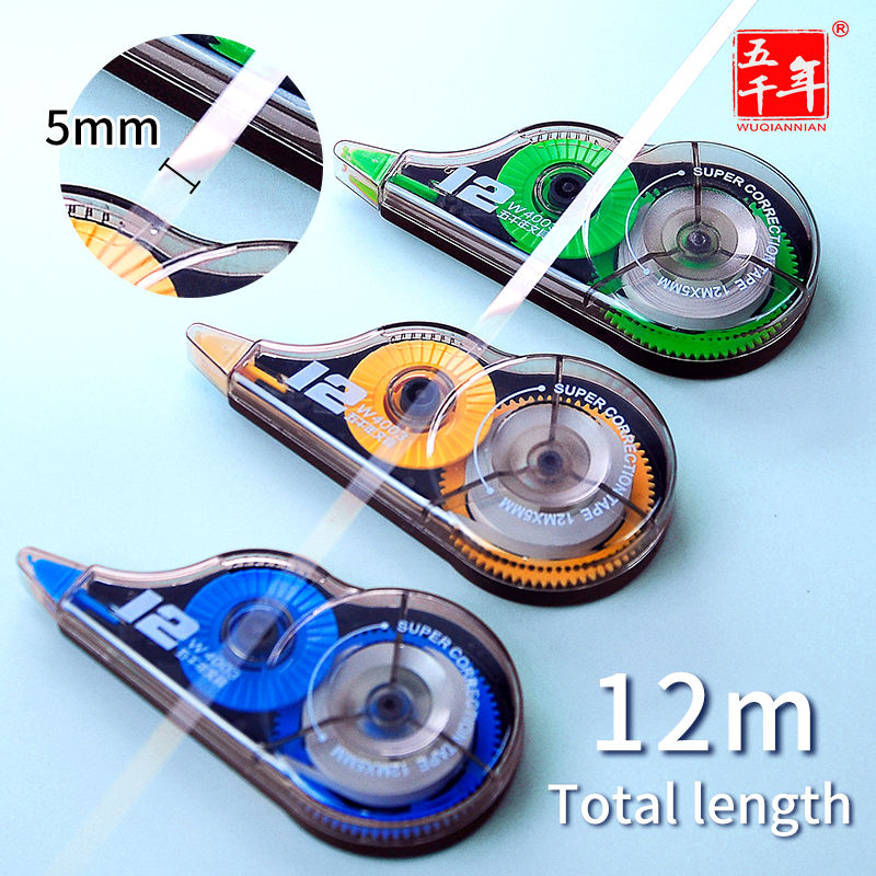 Thumbnail: 1Pcs White Out Roller Correction Tape