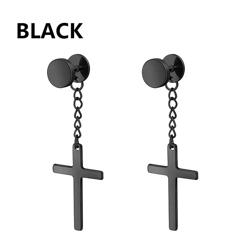 Thumbnail: Stainless Steel Stud Earrings 