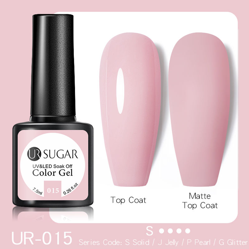 Thumbnail: 7.5ml Gel Nail Polish Semi Permanent UV LED Gel Varnish Soak Off Art