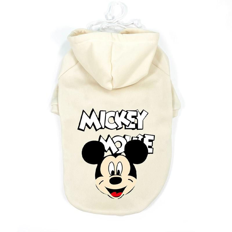 Thumbnail: Disney Dog Drawstring Hoodie Minnie & Mickey Sweatshirt 