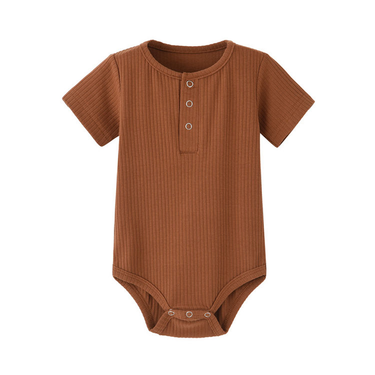 Thumbnail: Baby Knitted Romper Pajamas Jumpsuit Stretchable