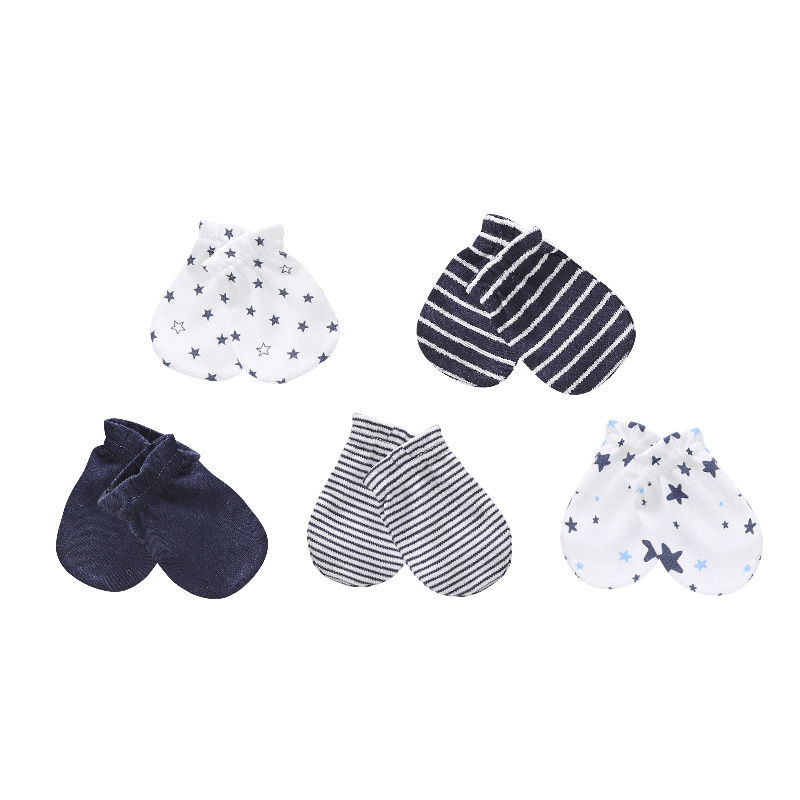 Thumbnail: Newborn Boy & Girl Mittens & Hat Sets Comfy Infant Cotton Accessory