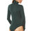 Thumbnail: Long Sleeve Turtleneck Elastic Knitted Women Jumpsuits Bodysuit S-5XL