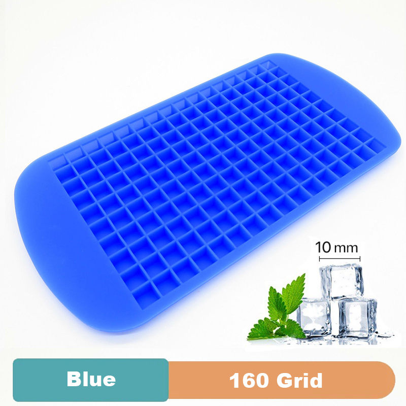 Thumbnail: Big Silicone Ice Tray Mold Giant Jumbo Cubes 4/6/8/15/160 Grid