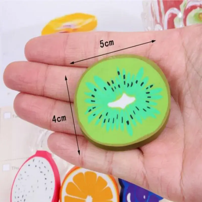 Thumbnail: 1pc Cute Fruit design eraser 