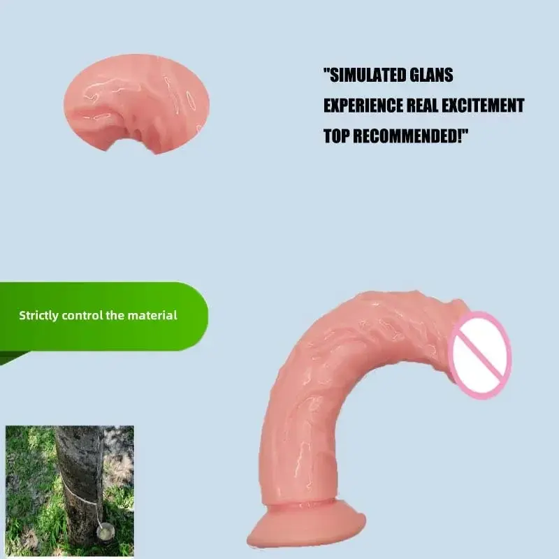 Thumbnail: Realistic Soft and Flexible Adult Toy with Suction Cup Base