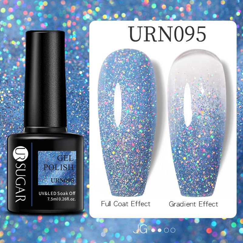 Thumbnail: 7.5ml Gel Nail Polish Semi Permanent UV LED Gel Varnish Soak Off Art
