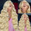 Thumbnail: Blonde 613 Hd Lace Frontal Wig 13x6 13x4 Transparent Hd Lace Front Wig Brazilian