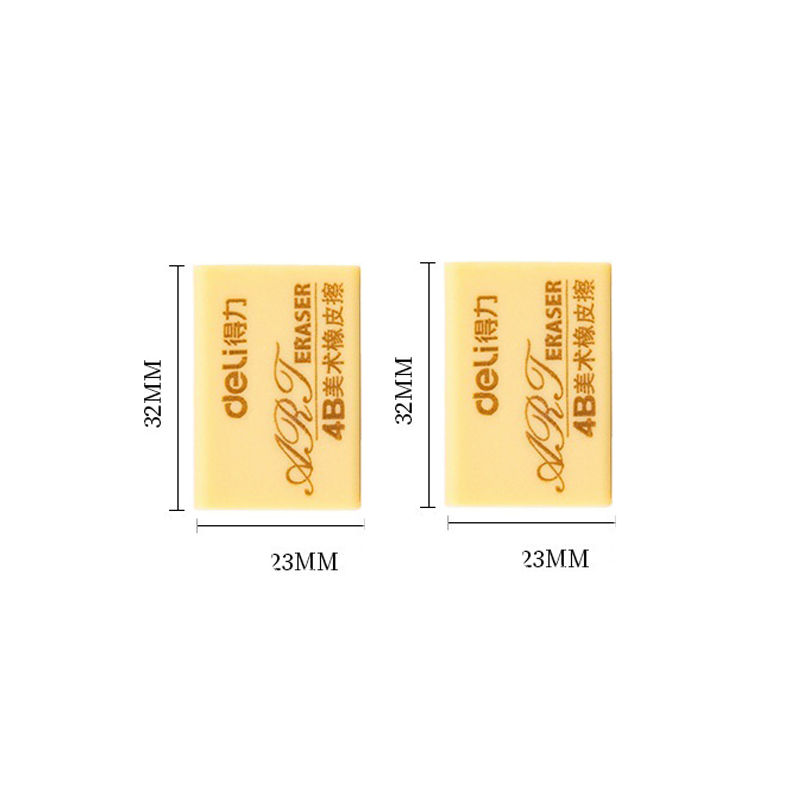 Thumbnail: 1 / 4pcs  Soft Rubber Clear Eraser Art Supplies
