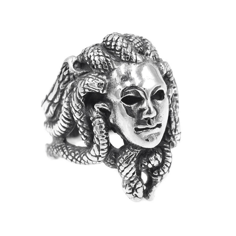 Thumbnail: Vintage Art Titanium Steel Rings
