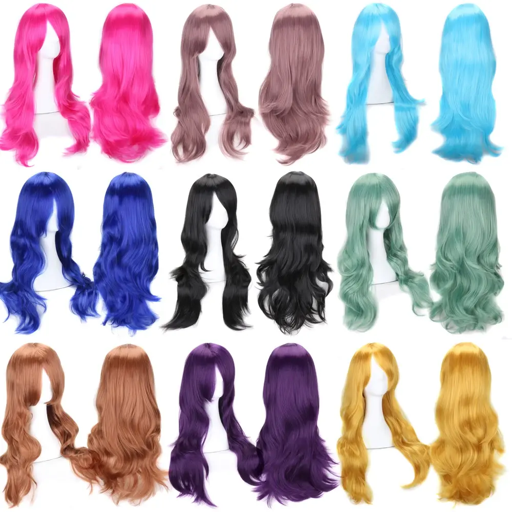 Long Wavy Synthetic Wigs