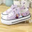 Thumbnail: Children's Canvas Princess Low-top Girl Sneakers