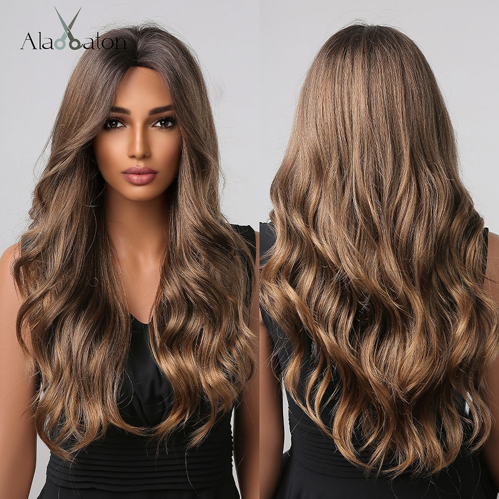 Thumbnail: Straight Synthetic Wigs with Bangs