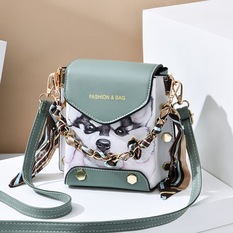 Thumbnail: Mini Fashion Female Messenger Purse Bag
