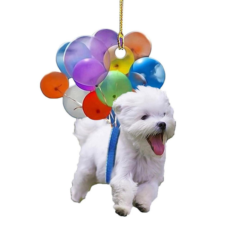 Thumbnail: Colorful Balloon Puppy Dog Ornament Interior Accessory