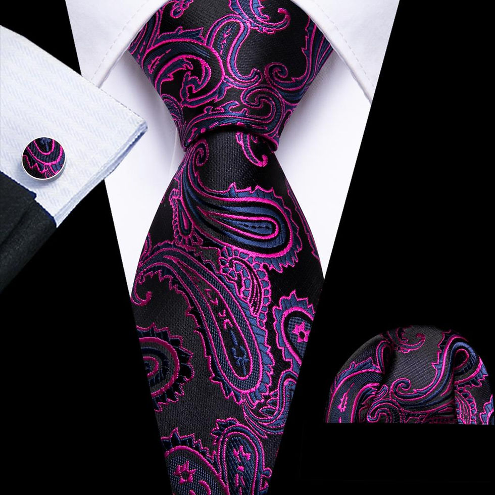 Thumbnail: Purple Lavender Silk Tie 