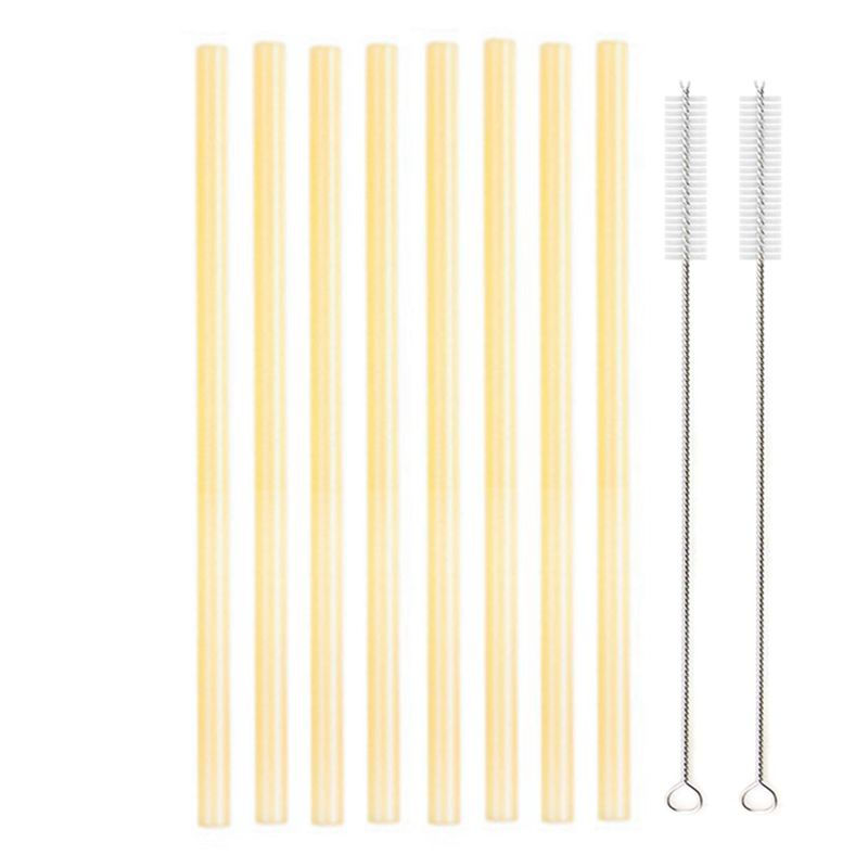 Thumbnail: Reusable Glass Straws Set Multi-Color