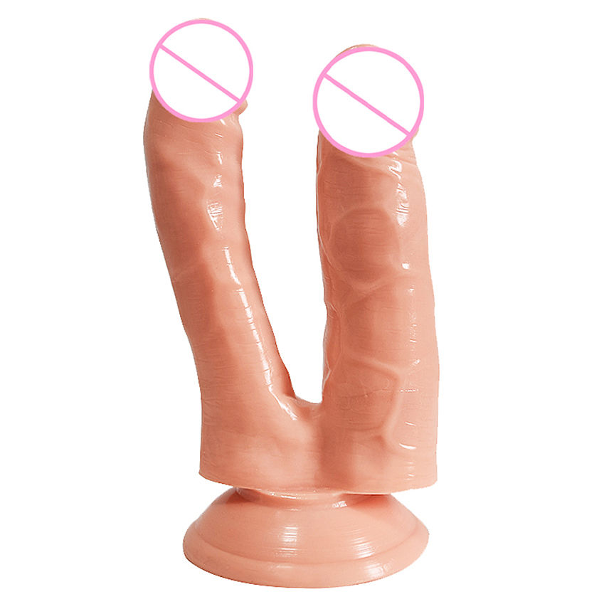 Thumbnail: Double Artificial Realistic Double Penetration Adult Toy