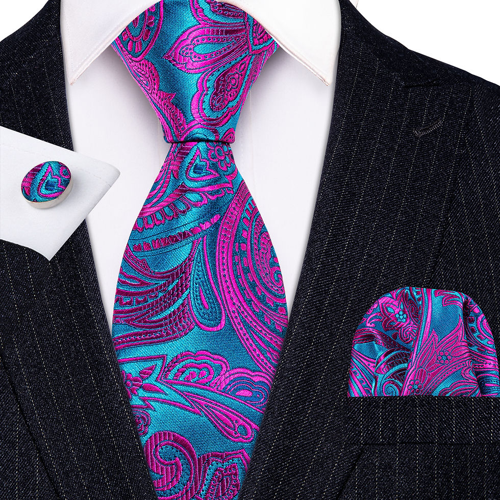 Thumbnail: Purple Lavender Silk Tie 