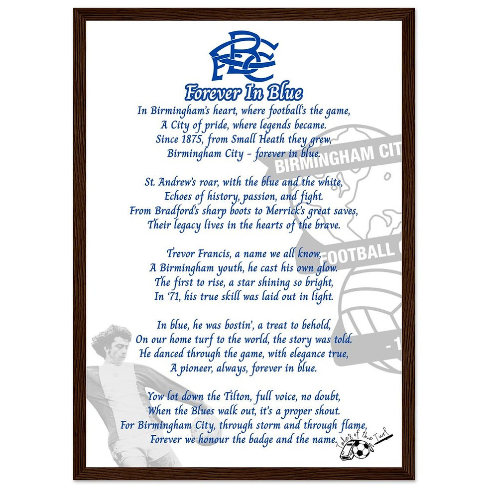 Thumbnail: Birmingham - Premium Matte Paper Wooden Framed Poster
