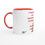 Thumbnail: Niall Quinn SAFC - White 11oz Ceramic Mug with Color Inside Ceramic Yellow