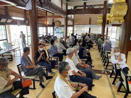 令和3年 作上夏法座勤修