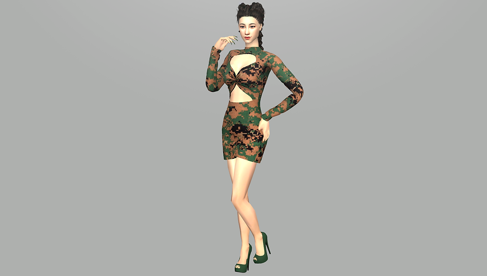 Миниатюра: AF_set_Gorilla_HollowBodyconDress_27swatches
